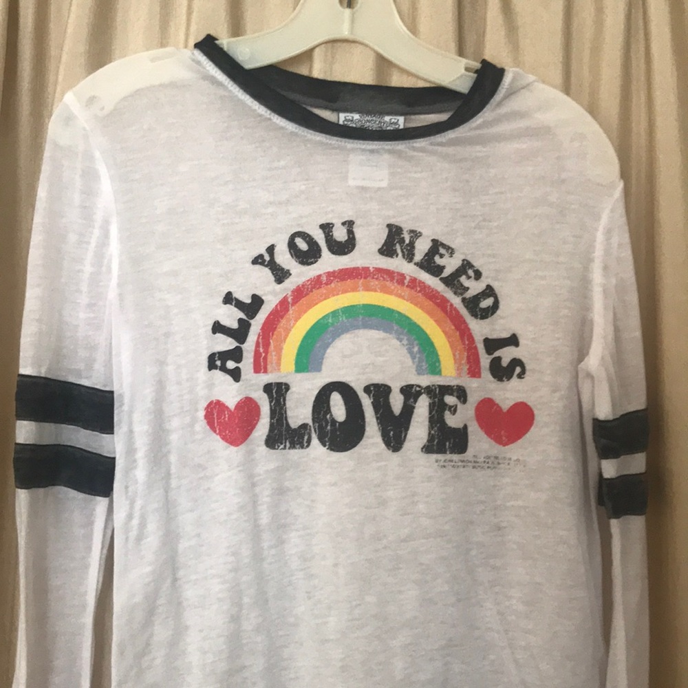 All you Need is Love Baseball Tee